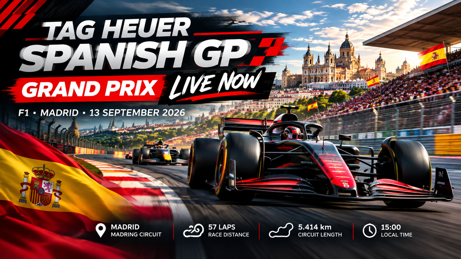 Tag Heuer Spanish GP - Grand Prix live